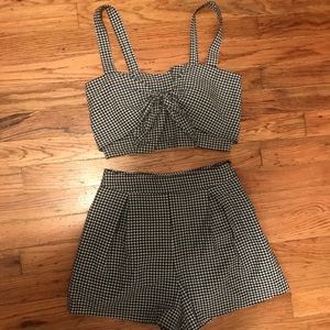 PacSun Checkered Set